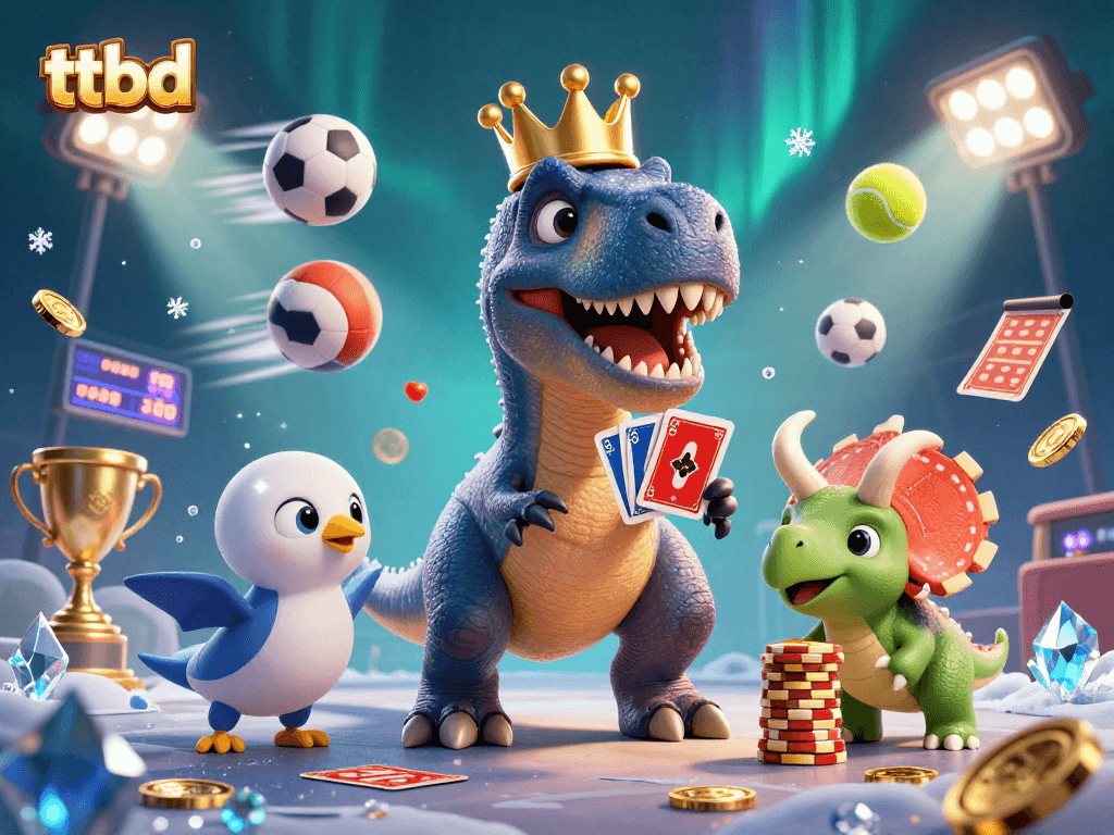Join the T-Rex at ttbd for a thrilling sports betting experience amidst action-packed excitement!
