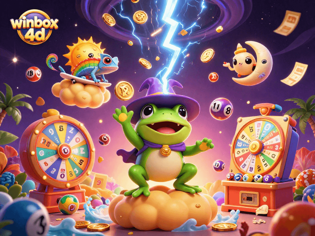 Uncover winning strategies with the vibrant winbox 4d lottery scene featuring thrilling elements.