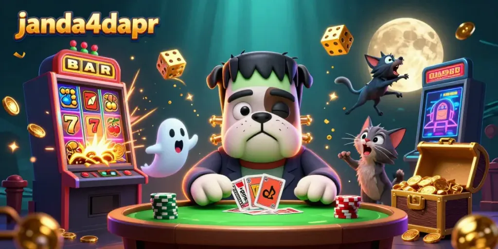 Janda4dapr menghadirkan kartu poker seru dan kejutan jackpot koin di permainan kasino digital