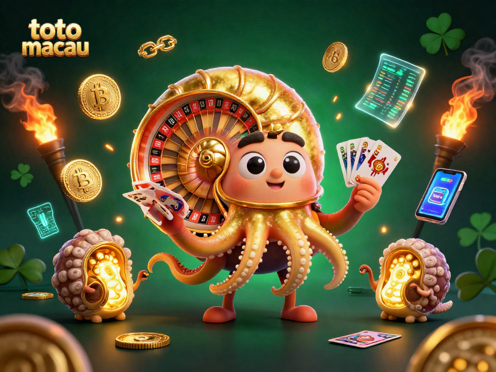 Experience toto macau's casino thrills with the dazzling nautilus roulette wheel and vibrant crypto elements.
