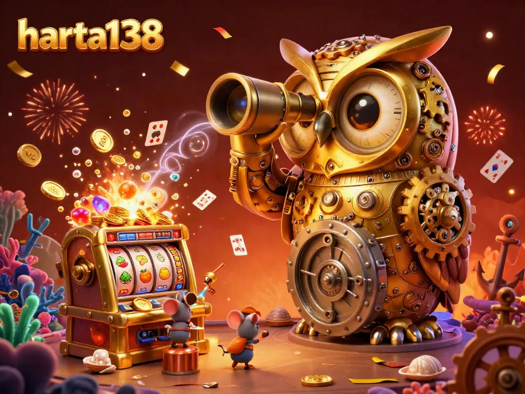 Menangkan hadiah besar di harta138 dengan mesin slot yang berkilauan dan koin emas melimpah.