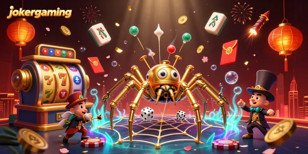 การเล่นเกมสล็อตออนไลน์ jokergaming ด้วยภาพการ์ตูน 3D ที่น่าทึ่งและเต็มไปด้วยสีสัน