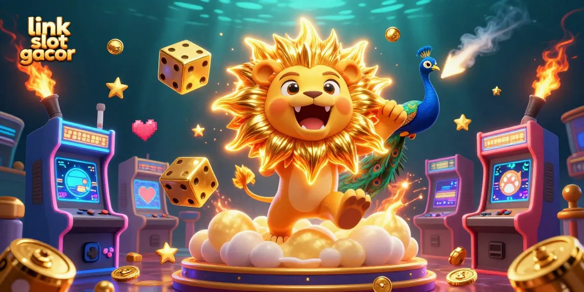 Menangkan jackpot dengan link slot gacor yang menghadirkan singa 3D dan dadu emas dalam permainan slot yang seru
