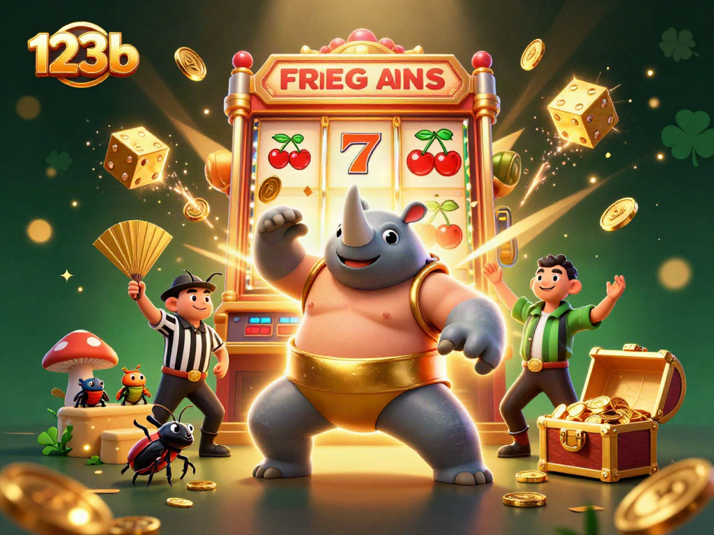 Experience the excitement of 123b as the rhinoceros beetle sumo champion shares a jackpot win!