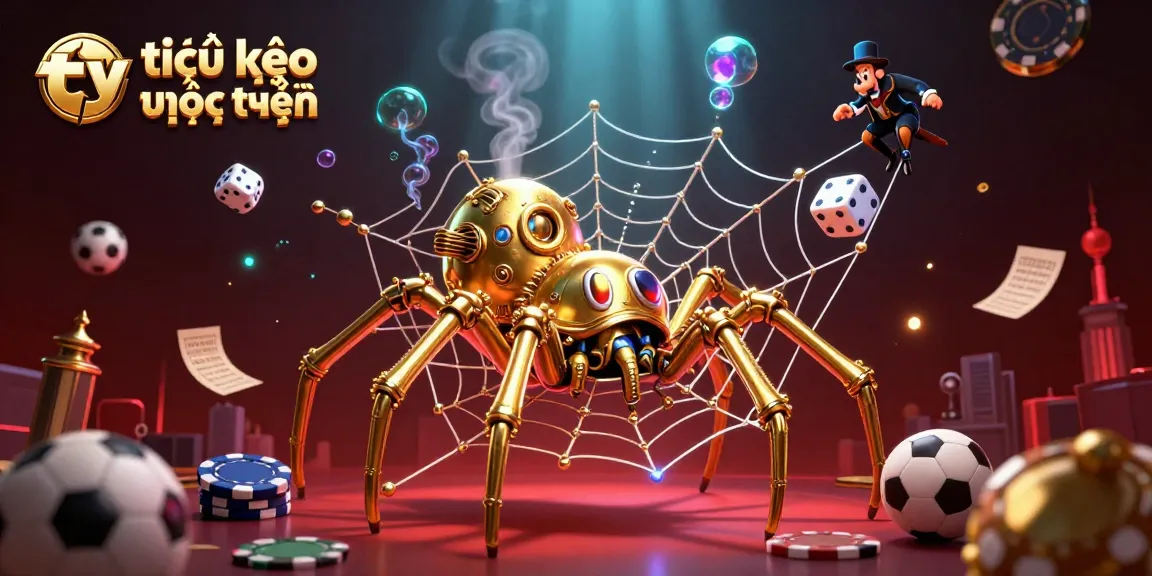 Engage with the tỷ lệ kèo trực tuyến by exploring dynamic sports betting elements in a vibrant scene.
