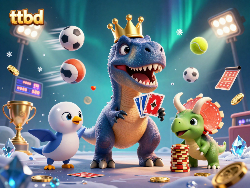 Join the T-Rex at ttbd for a thrilling sports betting experience amidst action-packed excitement!