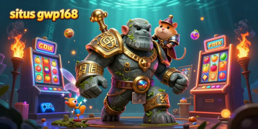 Situs gwp168 menawarkan ilustrasi golem dan dekorasi grafis slot yang menyenangkan.