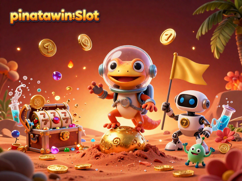 Experience the thrill of pinatawinsslot with Martian geckos, treasure chests, and golden jackpots.