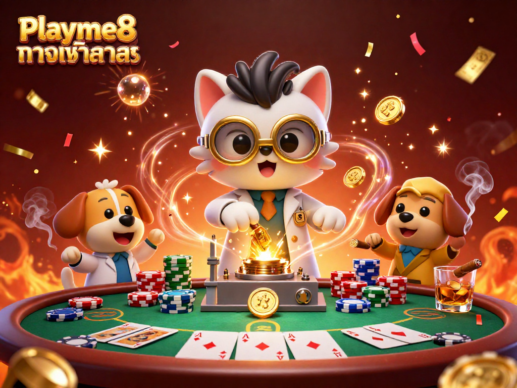 เล่น Playme8 ทางเข้าล่าสุด กับกลไกคาสิโนและกองชิปโป๊กเกอร์ที่ตื่นตาตื่นใจ