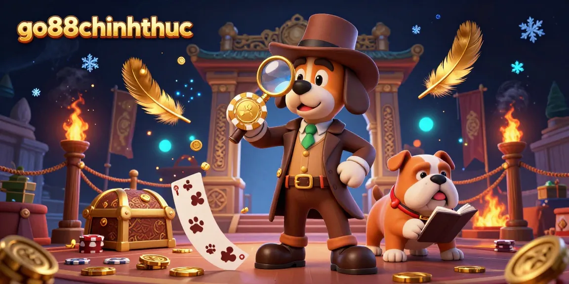 Examine the treasure clues in this thrilling go88chinhthuc 3D casino adventure scene.