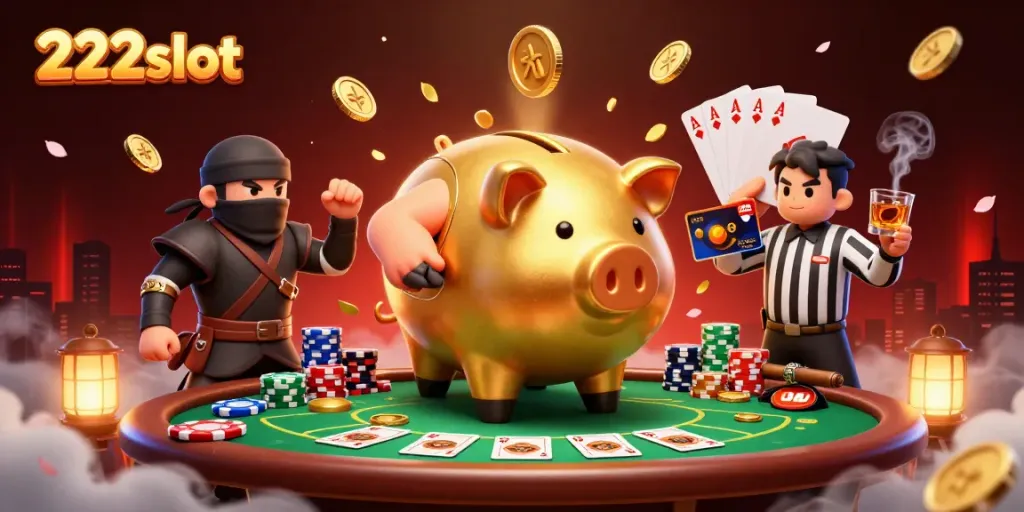 Menangkan permainan di 222slot dengan karakter unik di kasino digital.