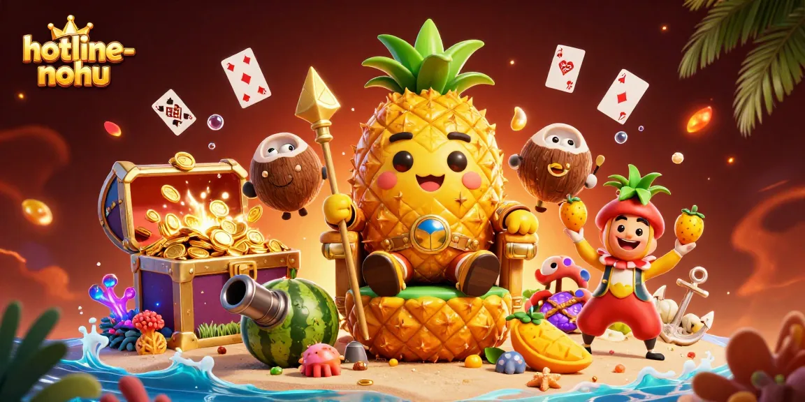Experience thrilling triumph with hotline-nohu in this decorated 3D casino adventure scene.