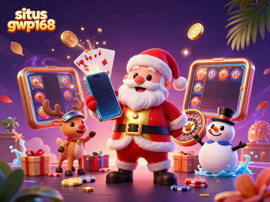Pemain terlibat di situs gwp168, menukar hadiah dengan slot jackpot dan karakter menarik di kasino.
