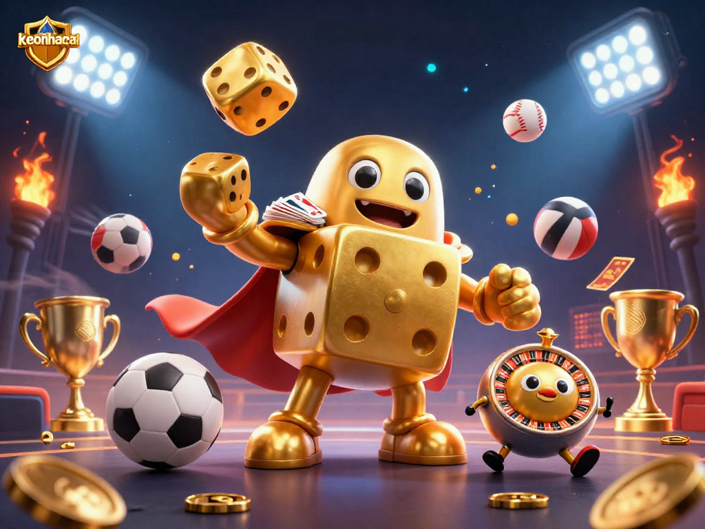 Engage with keonhacai's exciting casino world featuring dynamic sports betting elements.
