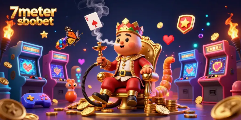 Experience thrilling gameplay with 7meter sbobet, featuring vibrant casino elements and dynamic gaming excitement.