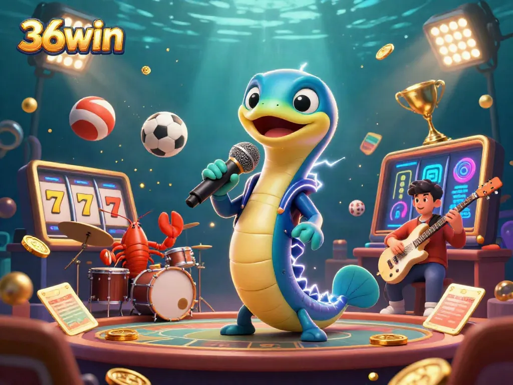 Experience the thrilling underwater performance of 36win with dynamic casino games and vibrant characters.