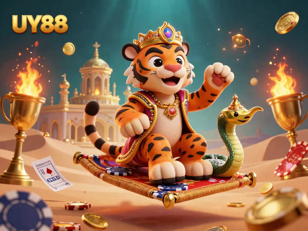 Experience thrilling gaming at UY88 with vibrant characters and dynamic sports elements.