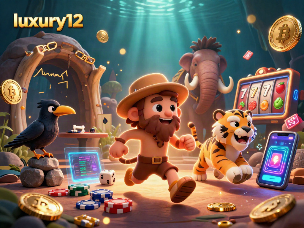 Experience the excitement of luxury12 in a vibrant prehistoric casino with Bitcoin and Ethereum.