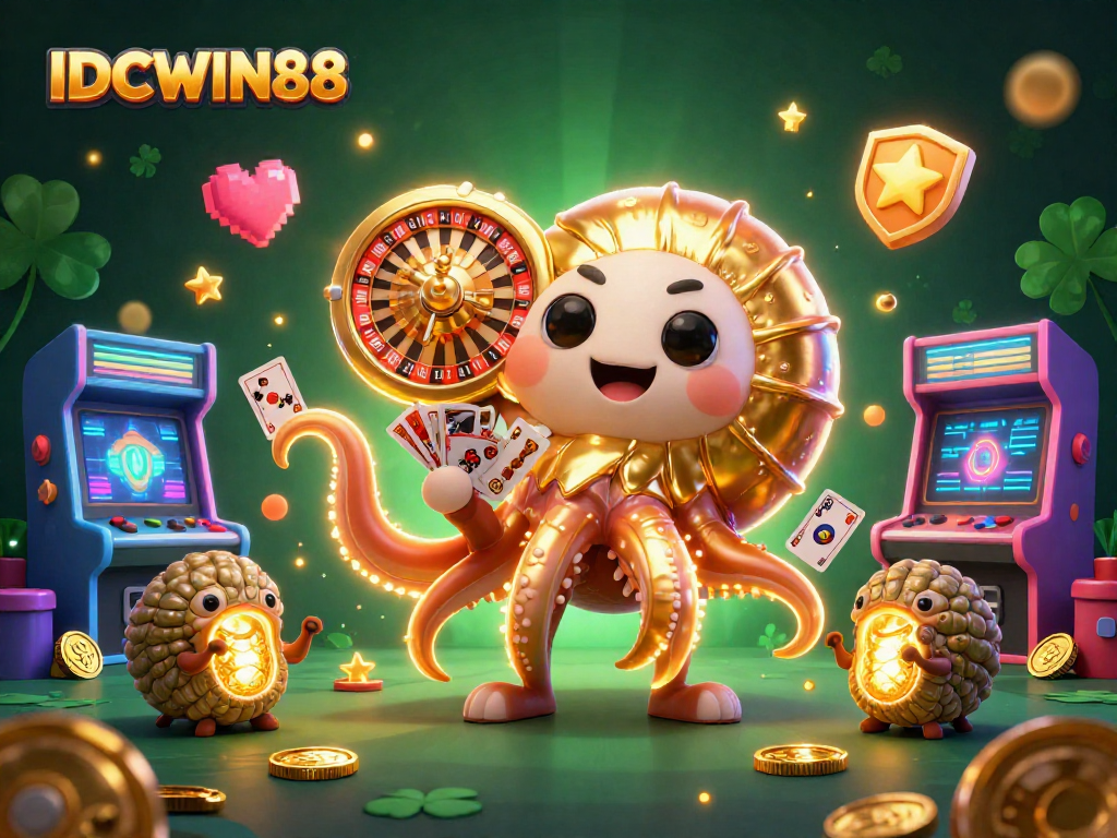 Experience thrilling gameplay at IDCWIN88 with ancient gaming elements and vibrant casino visuals.