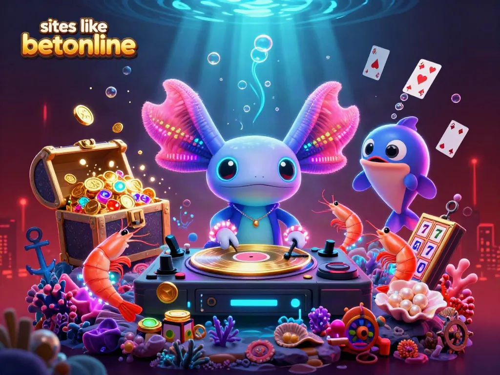 Experience thrilling gameplay at sites like betonline with vibrant characters and energetic casino elements.