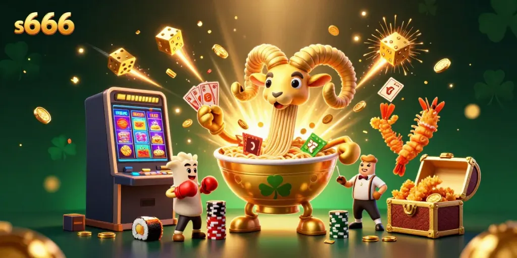 Experience thrilling casino action with s666, featuring vibrant characters and dynamic gameplay elements.