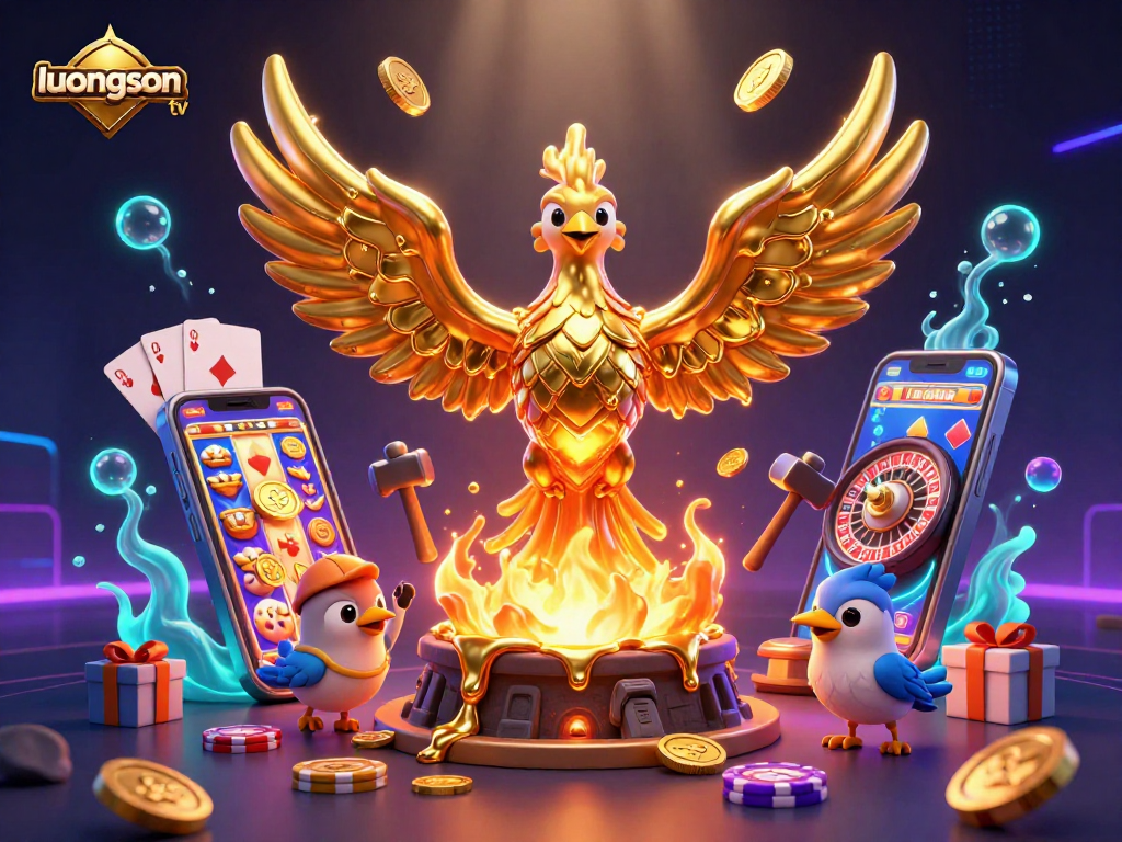 Experience the thrilling action of luongson tv with a molten phoenix and dynamic gaming elements.
