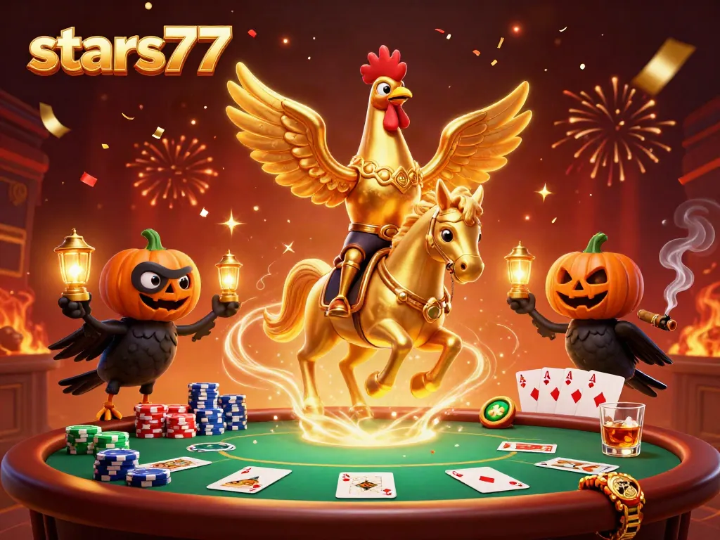 Mengakses informasi prediksi angka di stars77 dengan suasana kasino yang energik dan berwarna.