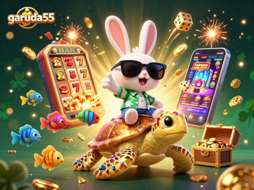 Garuda55 hadir dengan simbol slot dan jackpot, menampilkan keberuntungan dalam dunia judi online.