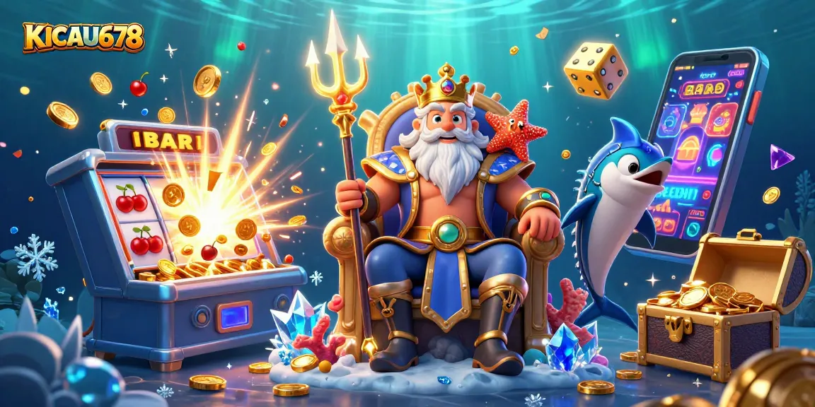 KICAU678 captures the thrill of ocean-themed casino gaming with vivid underwater details and rich visuals.