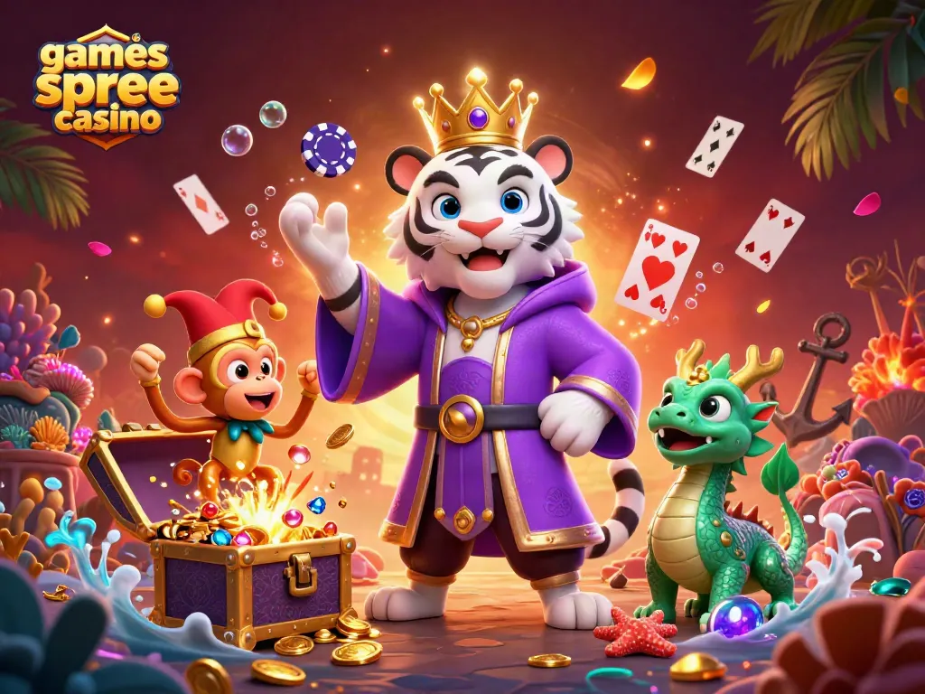 Experience thrilling gameplay with games like spree casino featuring vibrant characters and dynamic elements.