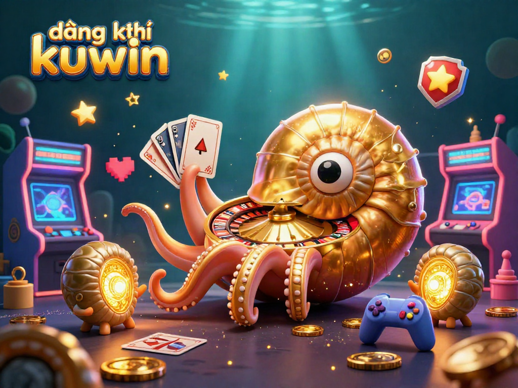 Engage in thrilling gaming with đăng ký kuwin featuring vibrant characters in a dynamic casino setting.