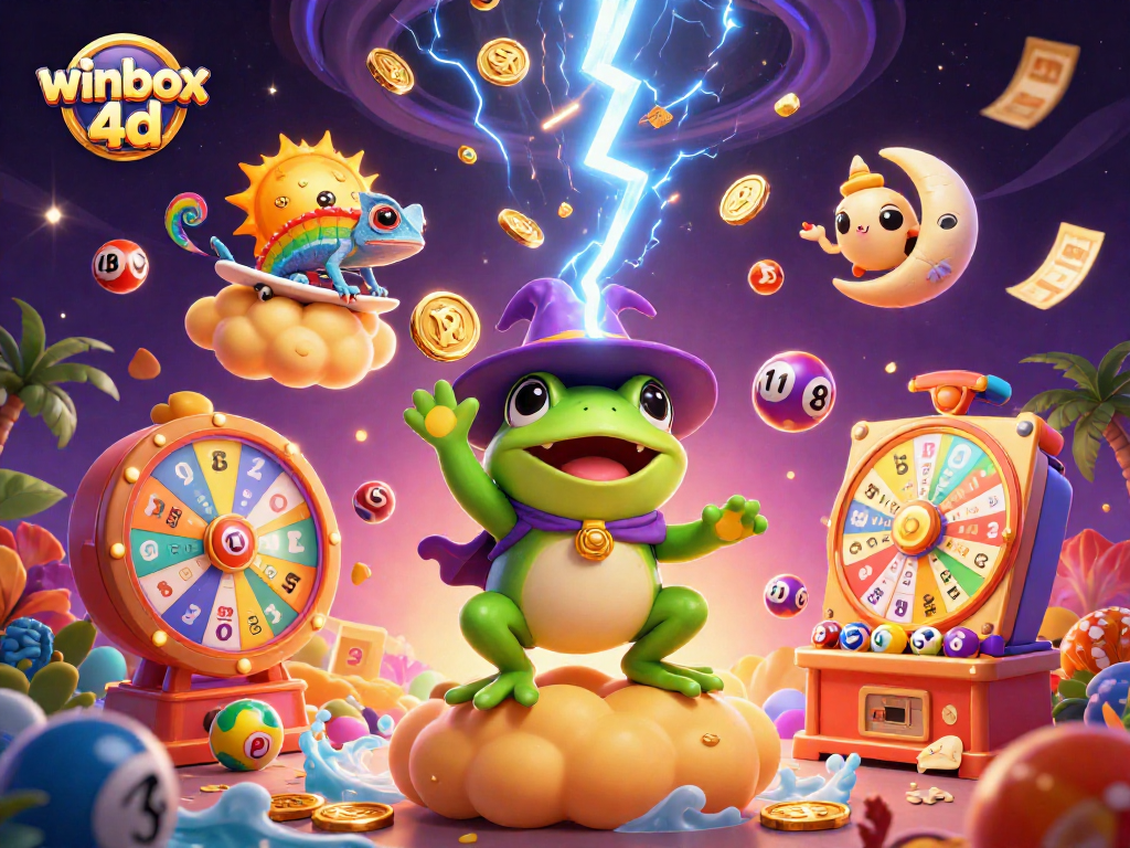 Uncover winning strategies with the vibrant winbox 4d lottery scene featuring thrilling elements.