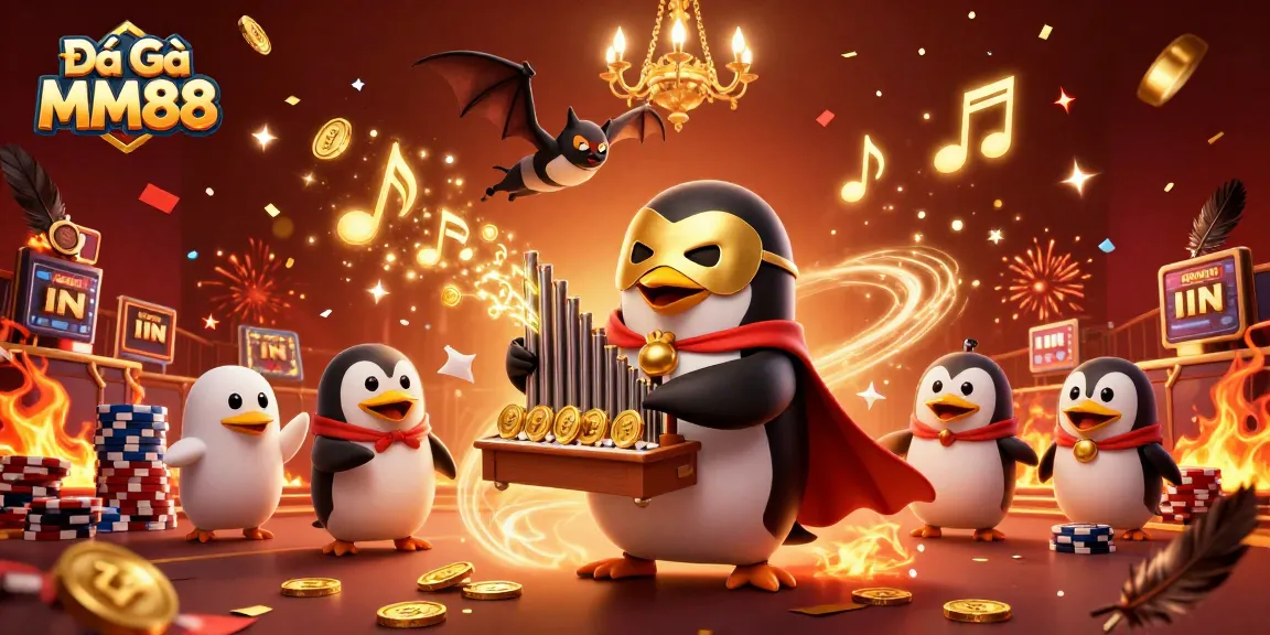 Experience thrilling Đá Gà MM88 matches with spectacular fireworks and vibrant celebrations.