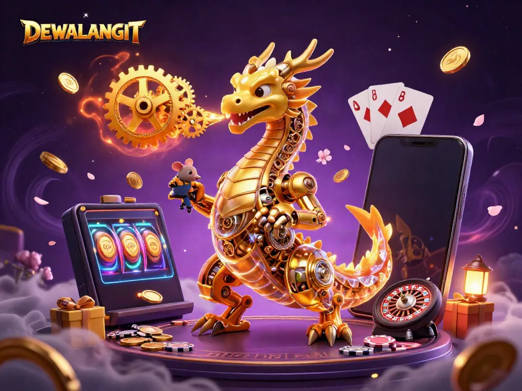Menangkan hadiah besar di DEWALANGIT dengan permainan slot dan simbol keberuntungan yang berkilau.