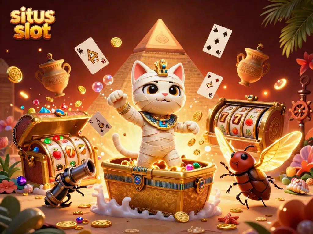 Menangkan peluang di situs slot dengan karakter permainan menarik dan elemen kasino yang mendebarkan