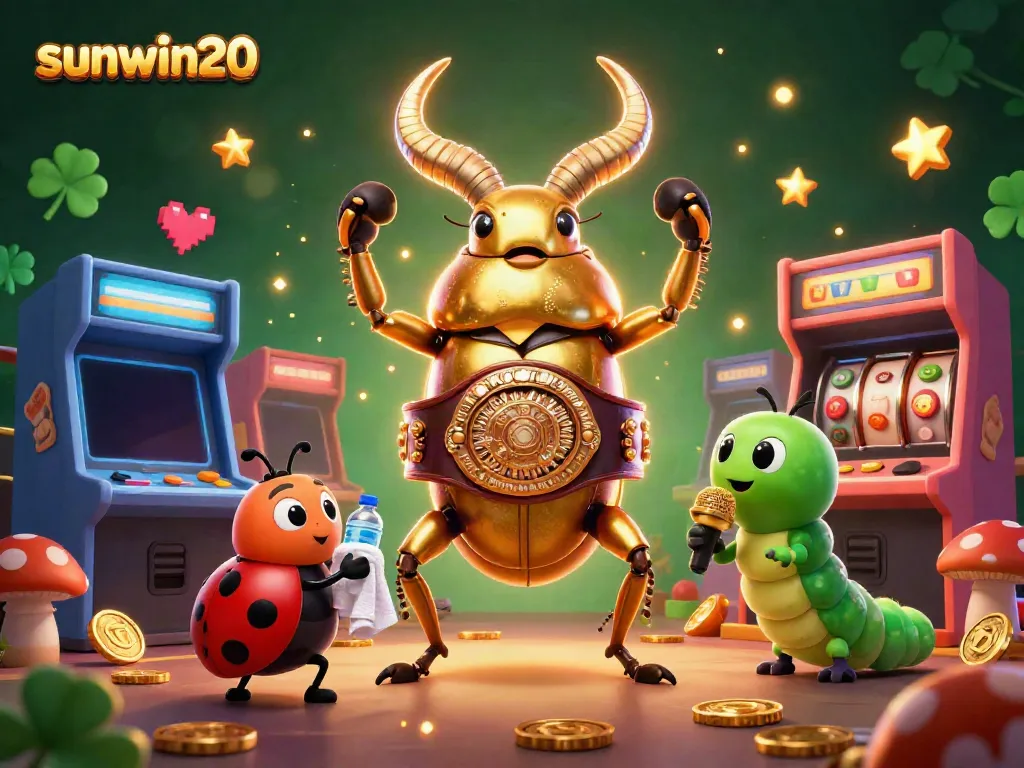 Engage with the exciting world of sunwin20 as characters battle in a vibrant, casino-themed arena.