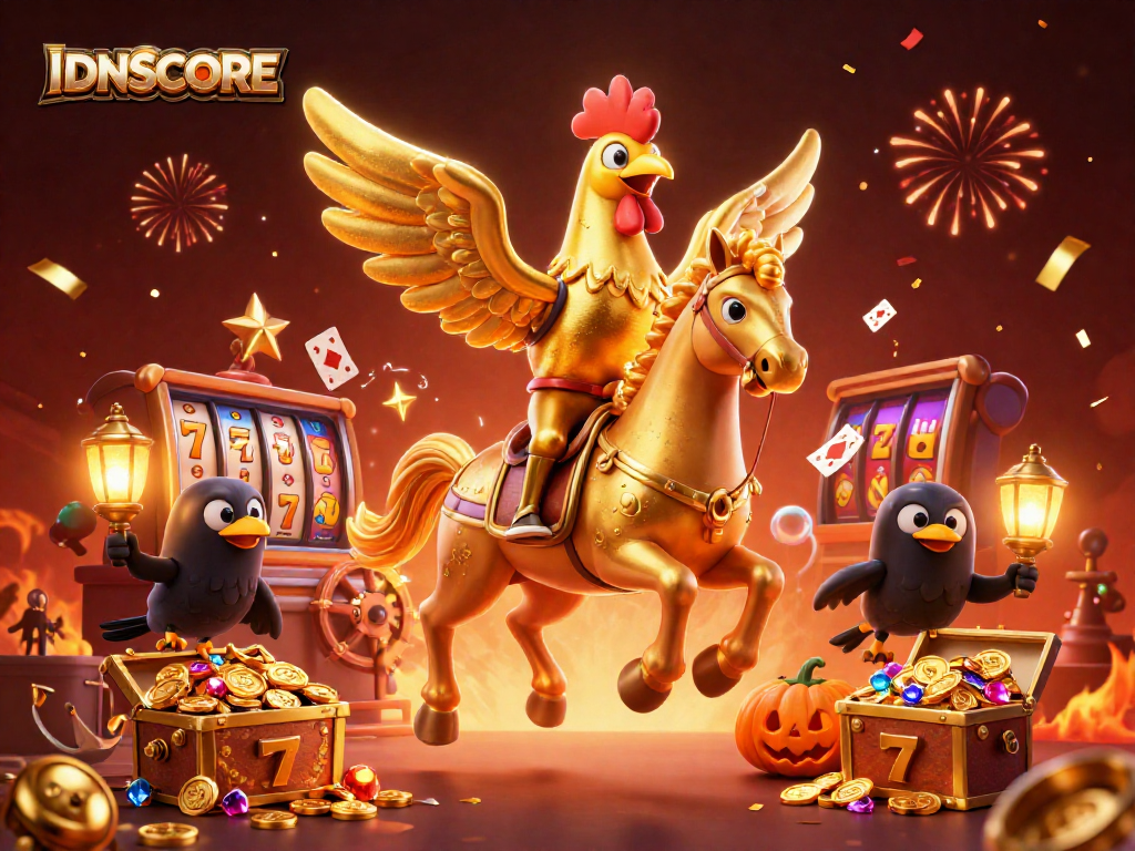 IDNSCORE offers a thrilling gaming experience with vibrant visuals and exciting slot action