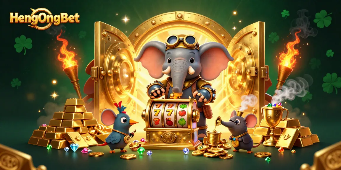 Engage in thrilling gameplay at HengOngBet with a steampunk elephant and treasures galore!